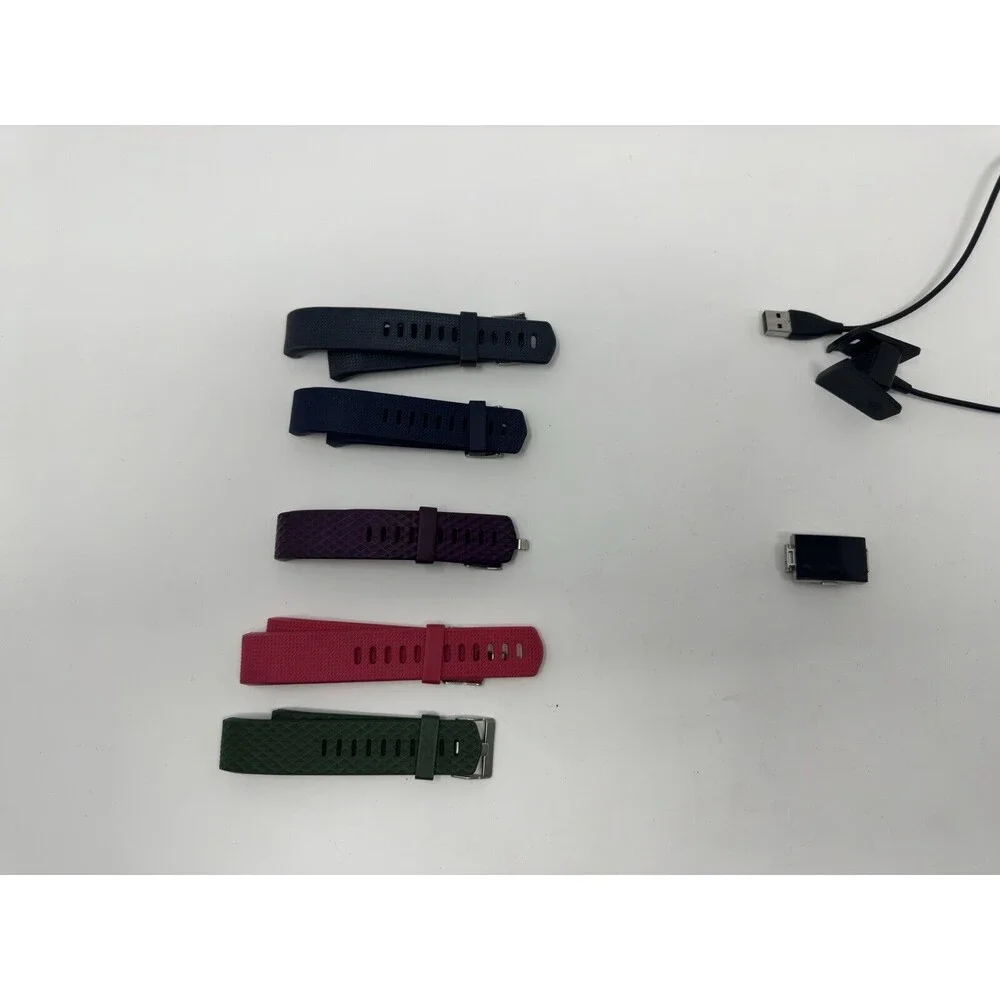 Fitbit Charge 2 Fitness w/ 5 wrist bands & charger